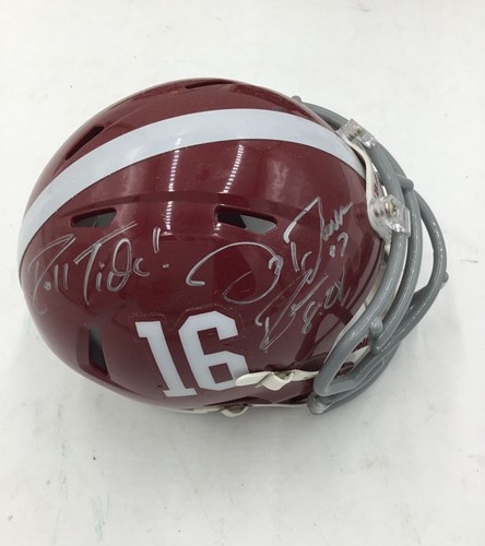 Riddell Sports Autographed Mini Helmets Patriots, Ravens, Alabama, Florida - Picture 7 of 12
