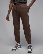 NIKE Jordan Brooklyn Fleece Jogger Pants Brown Size L FV7277 237 New