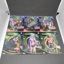 Topps WWE Foreign Objects 6 Card Lot - Paul Bearer, Alexa Bliss, Jake Roberts