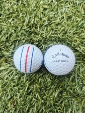 24 Callaway ERC Soft Triple Track Used Golf Balls 5A Mint Conditio FREE SHIPPING