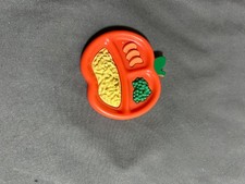 Fisher-Price Fun with Food line plastic toy food dish T-568