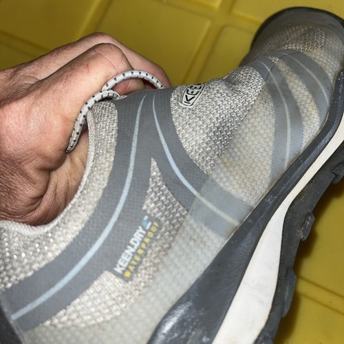 Keen Dry graue wasserdichte Wanderschuhe Damengröße 5 " - Bild 7 von 8