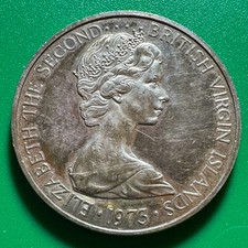 1973 Virgin Islands Silver Dollar .925 Fine FG060