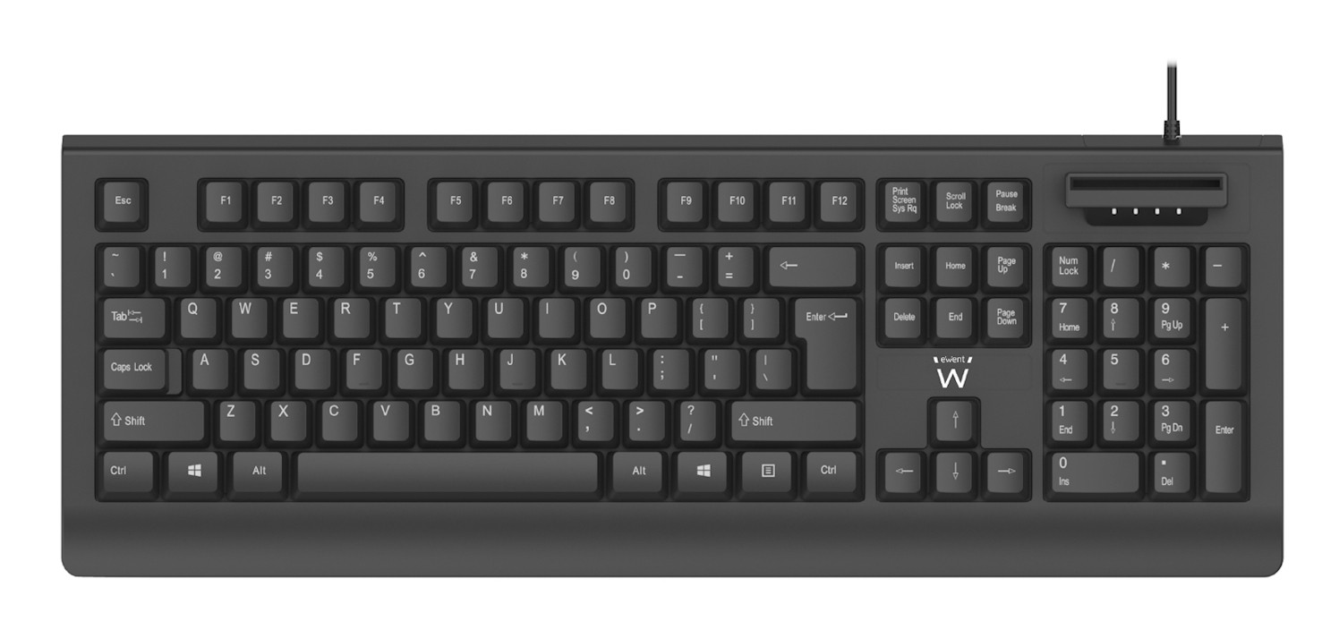 Ewent Teclado Ew3286 Usb + Lector Dni - Imagen 2