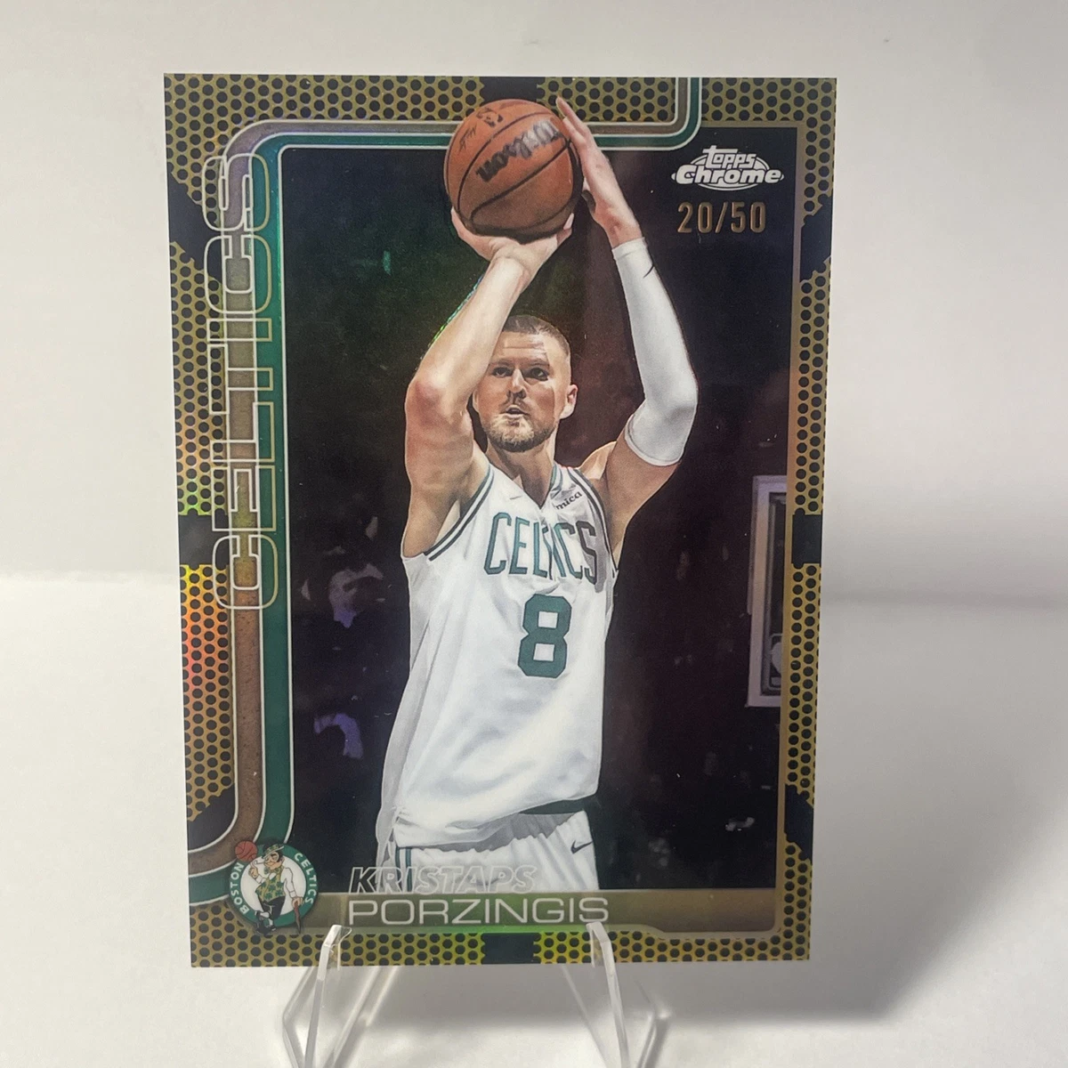 Kristaps Porzingis Basketball Parallel/Variety Sports Trading