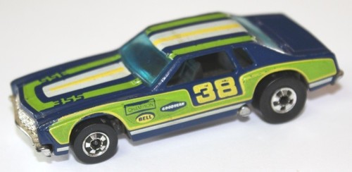 Hotwheels 1979 Monte Carlo Stocker in dunkelblau, Blackwall ~ SCHÖN!