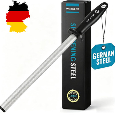 Diamant - Wetzstahl - Härte 70-80 HRC - Messerschärfer mit Diamantbeschichtung -