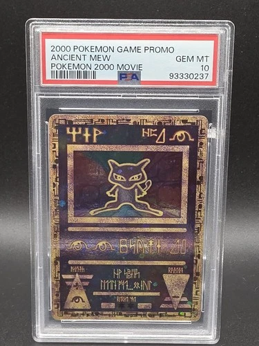 Pokemon Ancient Mew Movie 2000 Promo PSA 10 Gem Mint