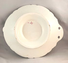 Antique Samuel Alcock 1850's HP Floral Compote Cake Stand Footed Server 3/4809 — photo 9