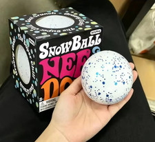 NeeDoh Crunchy SnowBall Stress Relief Soft Squishy Sensory Fidget Toy for Adult