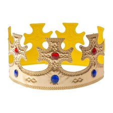 Golden King Crown,Prince Gold King Crown Hat for Themed Royal Party Photo Pro...