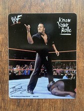 1999 WWF Vending Sticker The Rock Know Your Role Titan Sports WWF