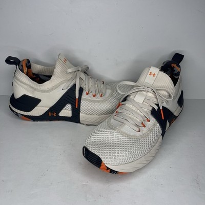 Under Armour 3025955-106 Mens 12 Stone/Jet Grey Project Rock 4 Training Shoes Under Armour Project Rock 4 Marble  main image 3