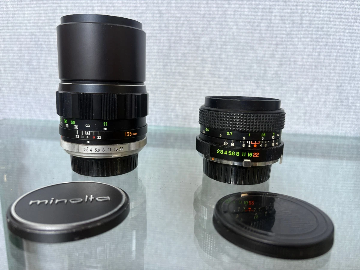 Minolta 135mm Focal Camera Lenses for sale | eBay