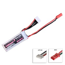 FullPower Batteria Lipo 4S 350 mAh 35C Silver V2 - BEC