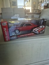 1967 Chevrolet Nickey Z28 Camaro Red 118 Scale Diecast By Autoworld Amm1228