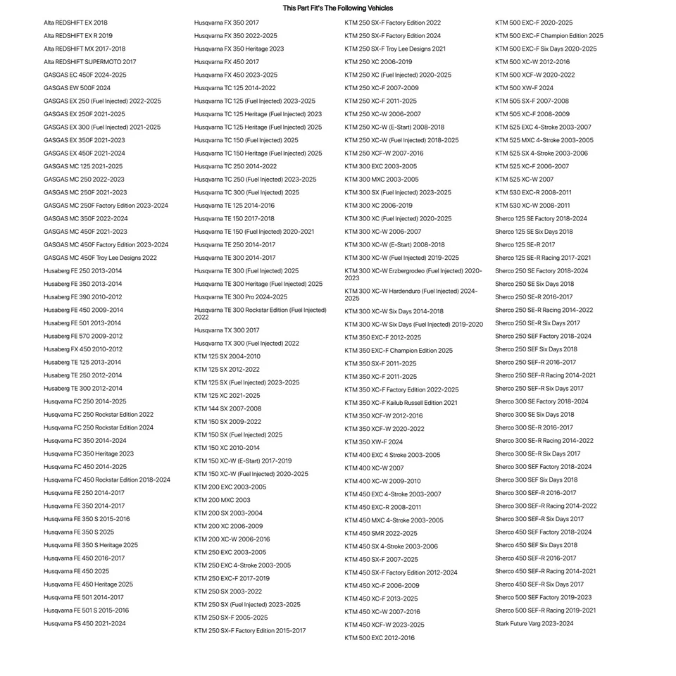 Tapa depósito freno trasero anodizado Tusk negra para Husqvarna TC 125 Heritage 2023 Foto 2 de 4