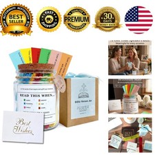 Bible Verses Jar Daily Encouragement Gift for Women Teen Girls Christians