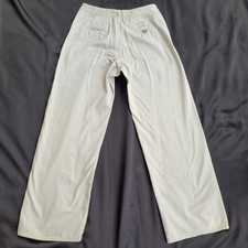 VTG 90s Z Cavaricci Wide Leg High Rise Khaki Tan Pants Wmn's 28x31 Streetwear