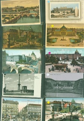 13828602 - 1000 Berlin Mitte Lot with 20 Postcards Pre 1945 Points on the