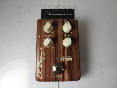LR Baggs Align Series Reverb Acoustic Guitar Effects Pedal Free USA Shipping