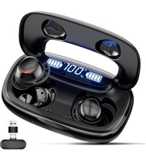 New Wireless Gaming Earbuds, 20ms Low Latency with LED Display, 90H Play Time
