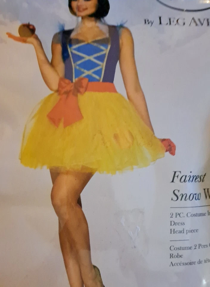 Disney Fairest Snow White Adult Costume by Leg Avenue Sz S/P Original Price $60 - Image 2 of 4