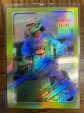 2021 Topps PLL Lacrosse JEFF TEAT, Card #1, Yellow Foil SSP RC 09/99 👀🥍🔥