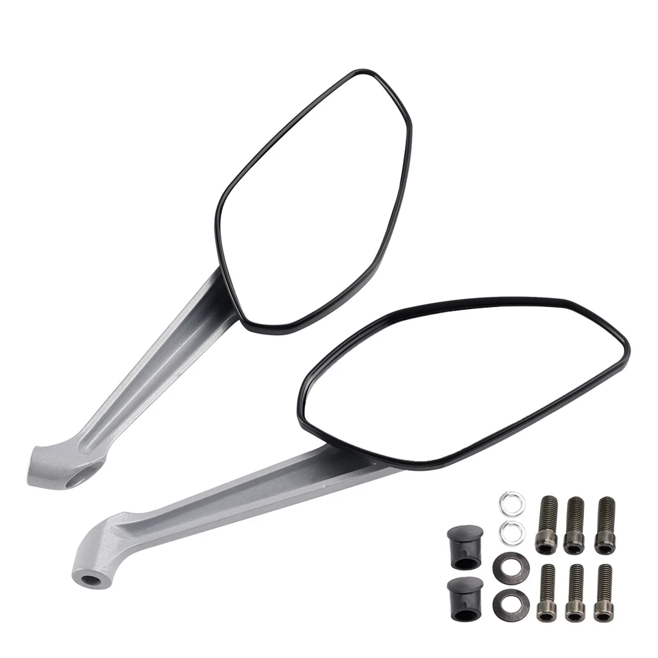 Mirror Set Left & Right For Ducati Monster 1200/S 821/Dark/Stripes 797 14-17 Foto 4 de 4