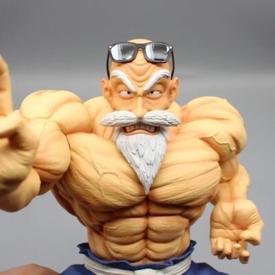 Figurine Dragon Ball – Maître Roshi – 25 Cm – Statuette Collection – PVC – Neuve