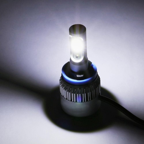Kit fari LED H11 H8 H9 lampadina abbagliante super luminosa 6500K bianco 300000 lm - Foto 2 di 12