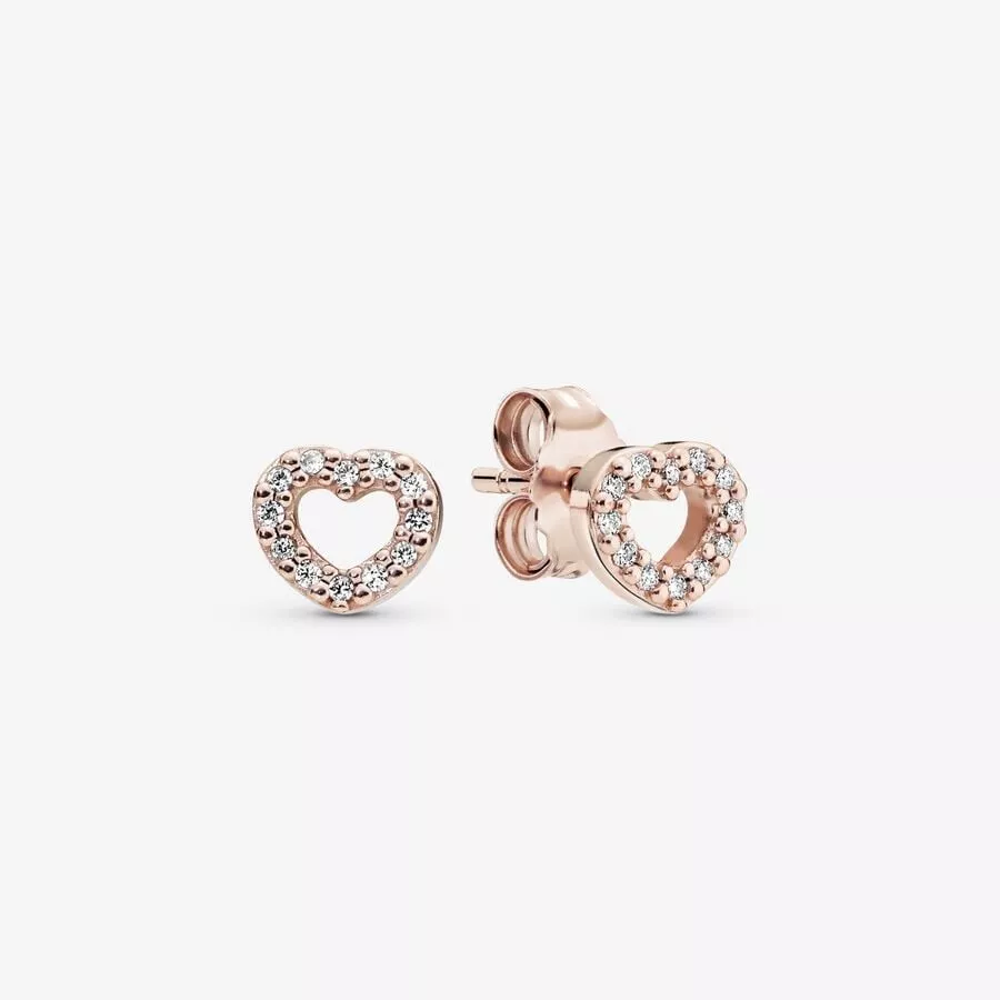 Pandora 2024 diamond earrings