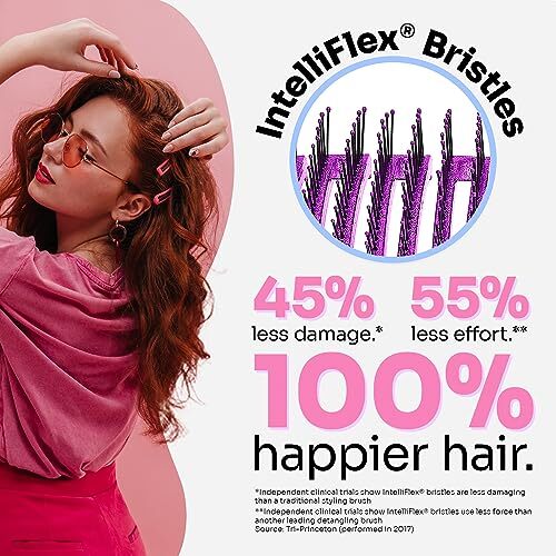 Wet Brush Shower Hair Brush Detangler - Exclusive Ultra-soft IntelliFlex Bris... - Picture 3 of 6