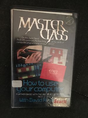 Masterclass VHS Video So verwenden Sie Ihren Computer weiter einfach mit BBC Micro RAR