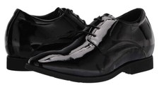 Zapatos elevadores invisibles para hombre Calden - charol negro