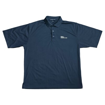 Microsoft Men's XL Project Conference Polo Shirt 2009 Port