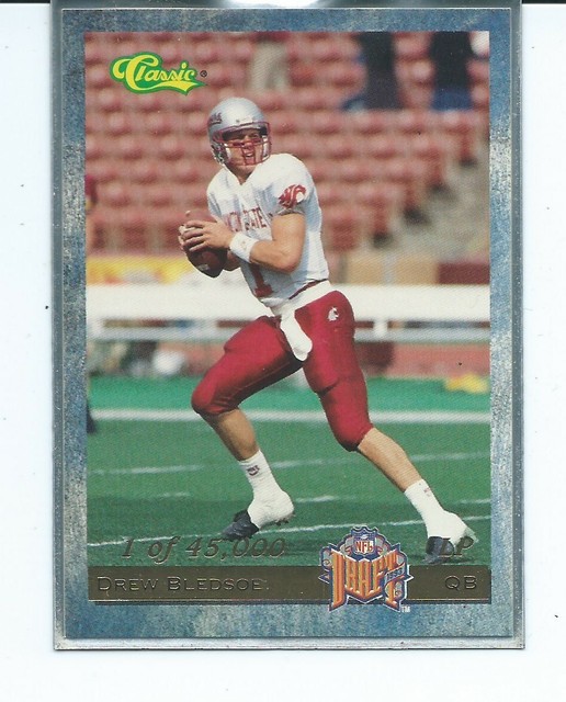 1993 Classic Drew Bledsoe LP1 Rookie Football Card JKS4 EBay