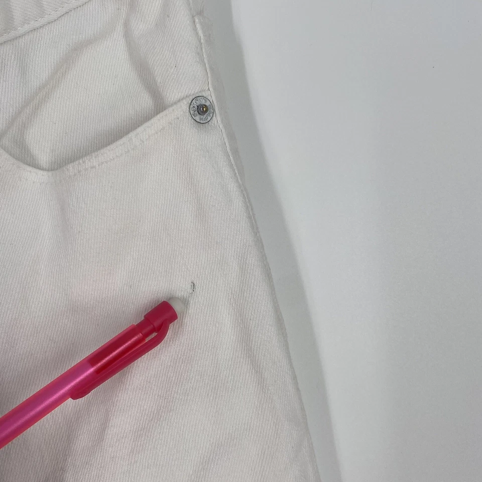 Ralph Lauren Girls’ Bowery Skinny Jeans Denim White Skinny Leg Casual Size 14 - Image 2 of 4