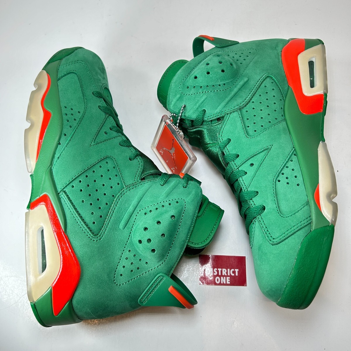 Air Jordan 6 Retro NRG Green Suede Gatorade - Size 9