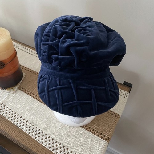 NORDSTROM BLUE VELVET HAT
