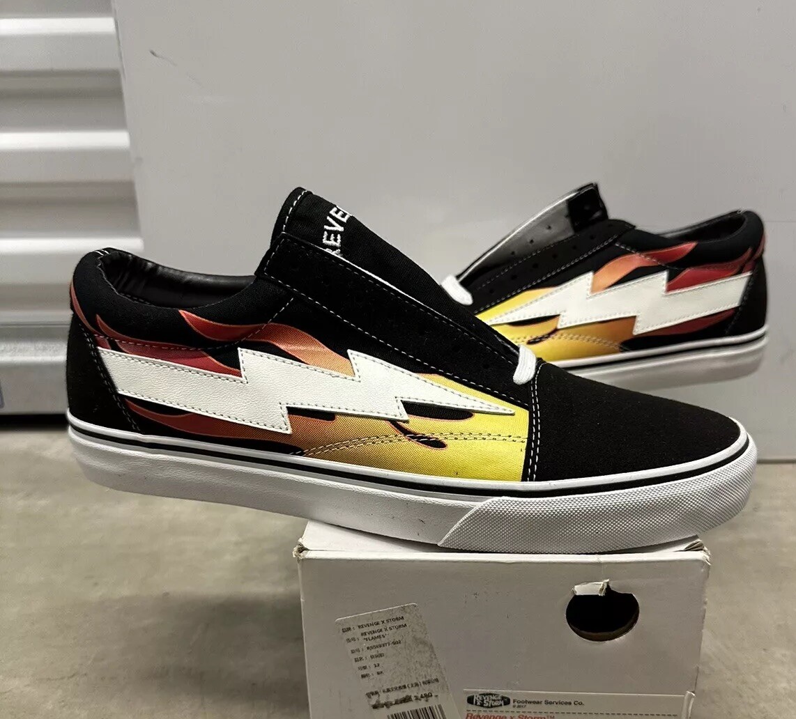 Revenge x Storm Black Flame Size 10 Brand New 100% Authentic Fire
