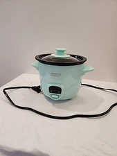 Mini Aqua Rice Cooker Nonstick Interior Easy To Store New Without Box