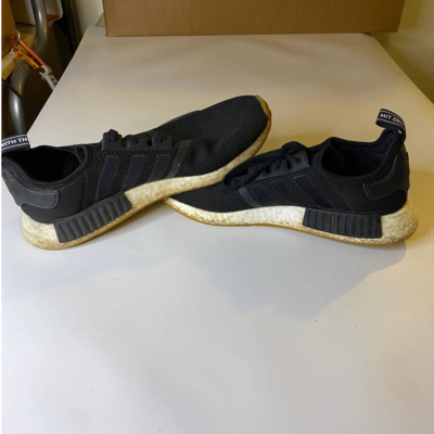 Adidas NMD-R1 Black Gum Sneakers Men's Size 13 | eBay