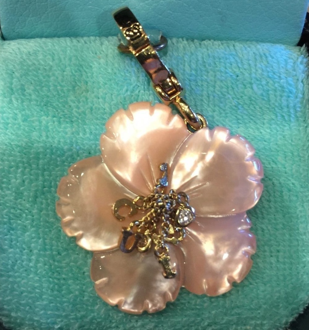 VERY RARE Juicy Couture 2006 HIBISCUS Charm HTF!!!! YJRU0597 | eBay