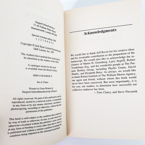 Tom Clancy Novels Choose Your Title Buy 2 Get 1 Free 1 Postage Techno Thriller - Bild 44 von 73