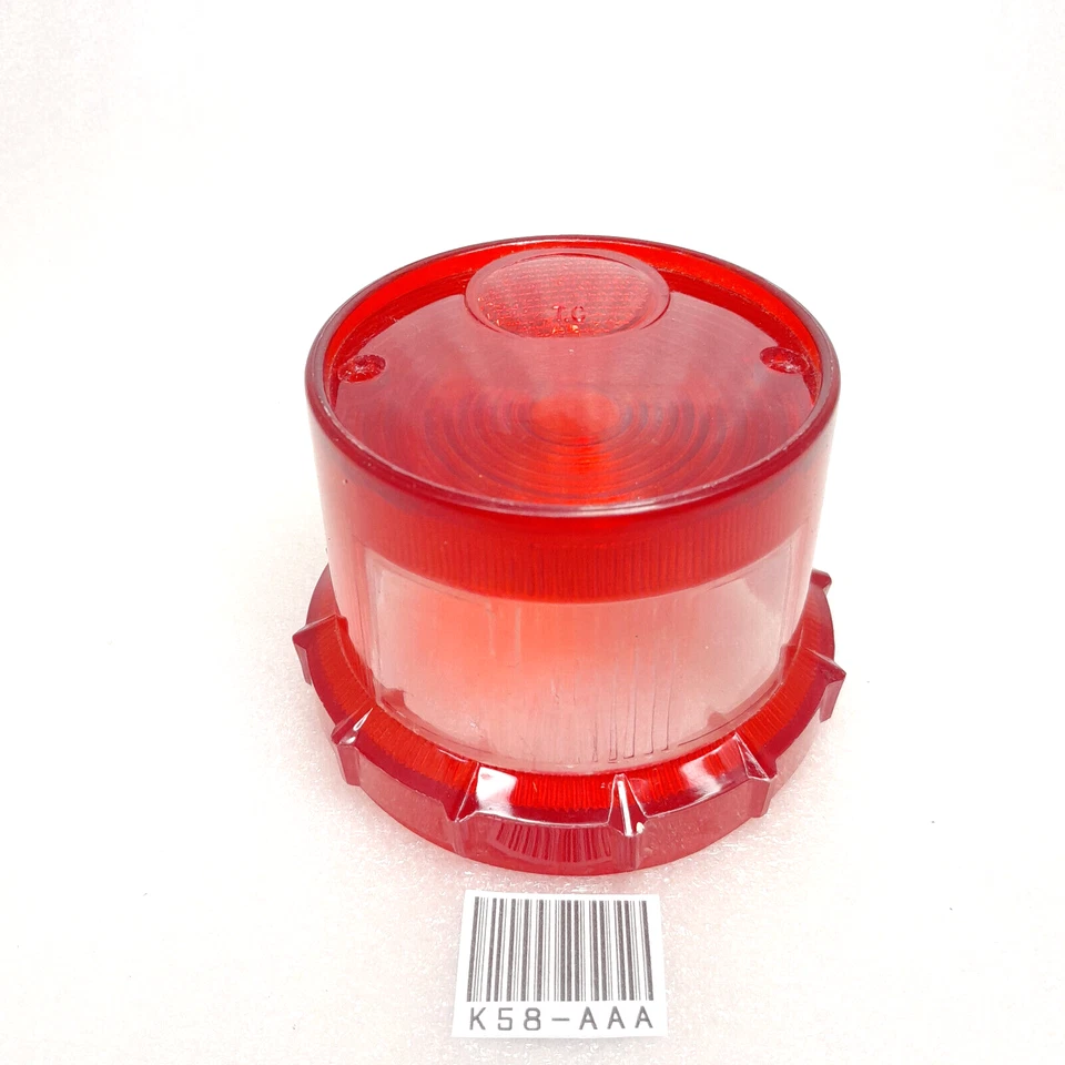 Kawasaki B1 G2 G3 GA1 GA2 90SS G3SS G3TR KC90 KC100 W2SS Tail Light Lens NOS #1 - Imagem 2 de 4