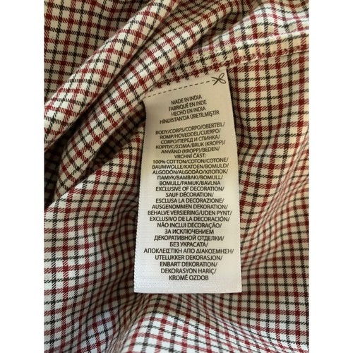 Ralph Lauren Herren 4XL Langarm Hemd rot grau kariert Pony Logo - Bild 8 von 10