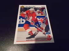 DALE HAWERCHUK  1991-1992 Upper Deck #12 Team CANADA  Hockey Card french version