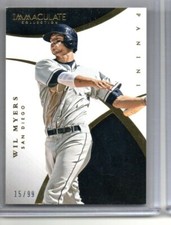 2015 Panini Immaculate /99 Wil Myers #36 Padres