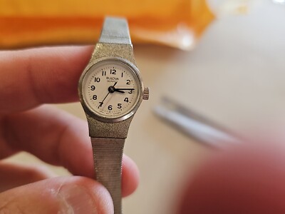 Vintage Bulova Quartz Womens Watch, Bulova Watch Co P6